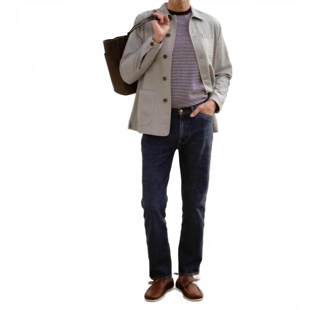NEW SID MASHBURN canvas chore jacket in sage